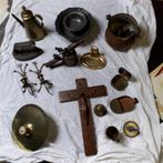 Verzameling antieke en andere diverse oude spullen uit erfen, Ophalen of Verzenden