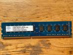 Nanya 4GB DDR3 PC3-12800U 1600MHz 240pins, DDR3, Ophalen of Verzenden, Zo goed als nieuw, Desktop
