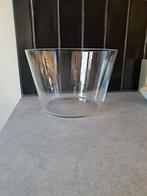 Strakke glazen vaas van Driade Kosmo, design P. Starck, Antiek en Kunst, Ophalen of Verzenden