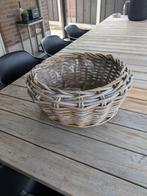 Rieten planten Mand groot formaat zgan, Tuin en Terras, Overige materialen, Minder dan 30 cm, Minder dan 60 cm, Rond