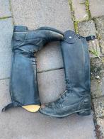 Gebruikte leren laarzen met glitter, Dieren en Toebehoren, Paardrijkleding, Ophalen, Gebruikt, Kinderen, Overige soorten