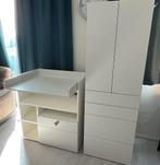 Småstad commode + kledingkast – wit, Ophalen, 50 tot 70 cm, 105 cm of meer, 100 cm of meer