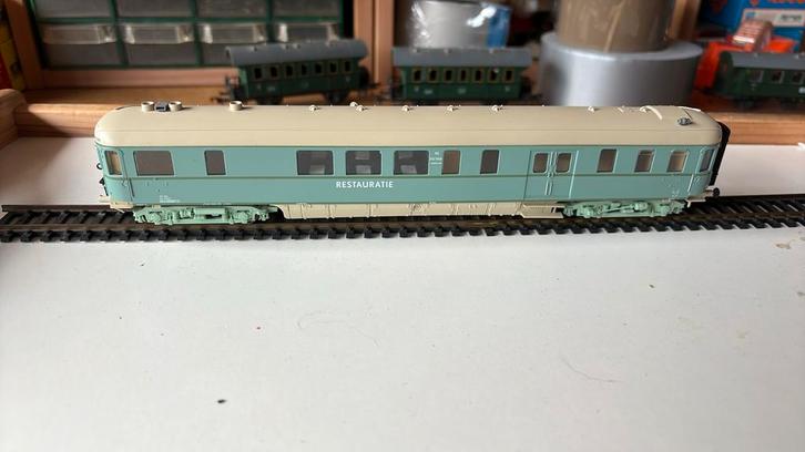 Roco Restauratierijtuig NS RD 7659, Hobby en Vrije tijd, Modeltreinen | H0, Gebruikt, Wagon, Gelijkstroom, Roco, NS, Ophalen of Verzenden