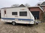 Hobby de luxe easy 440SF 2005, Caravans en Kamperen, Caravans, Hobby, Treinzit, Dwarsbed, 4 tot 5 meter