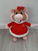 Knuffel hamster AH albert heijn kerst kerstmis jurk K7472, Kinderen en Baby's, Speelgoed | Knuffels en Pluche, Ophalen of Verzenden
