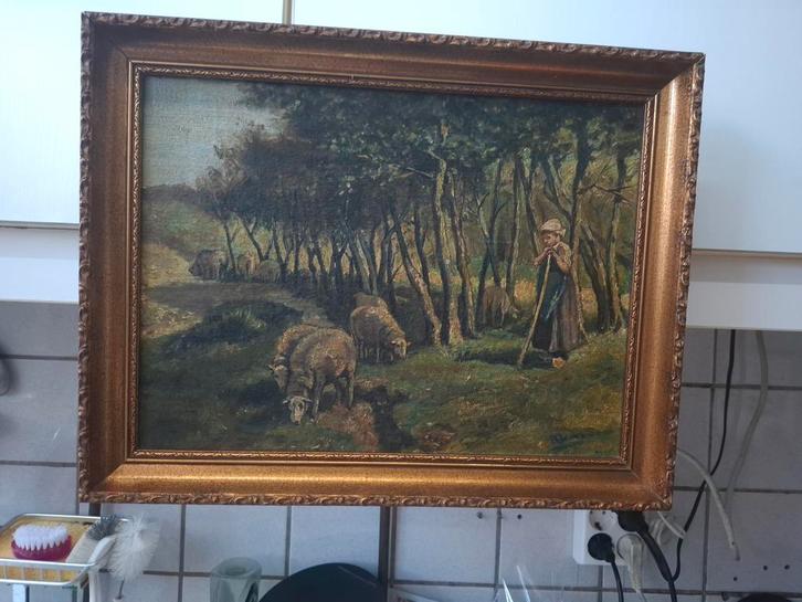 Dekkersduin replica van Anton Mauve, Antiek en Kunst, Kunst | Schilderijen | Klassiek, Ophalen of Verzenden