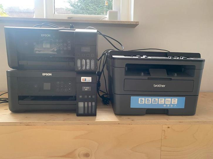 Epson & Brother printers - voor onderdelen of reparatie, Computers en Software, Printers, Niet werkend, Printer, Inkjetprinter