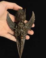 Tibetaanse Garuda rituele phurba brons, Verzenden