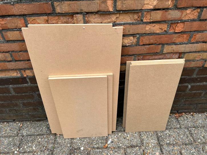 Diverse ongebruikte mdf platen, Doe-het-zelf en Verbouw, Platen en Panelen, Nieuw, Overige materialen, Minder dan 20 mm, Ophalen