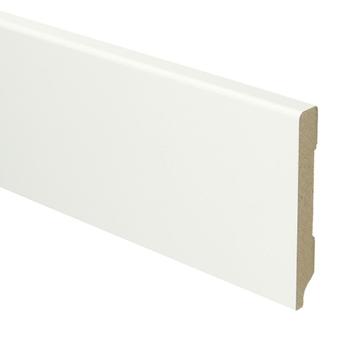 MDF Moderne Plint RAL 9016 Verkeerswit 70x12