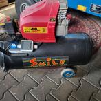 Compresor  werk perfect  niks mis.mee, Doe-het-zelf en Verbouw, Compressors, 25 tot 100 liter, Ophalen, 200 tot 400 liter/min