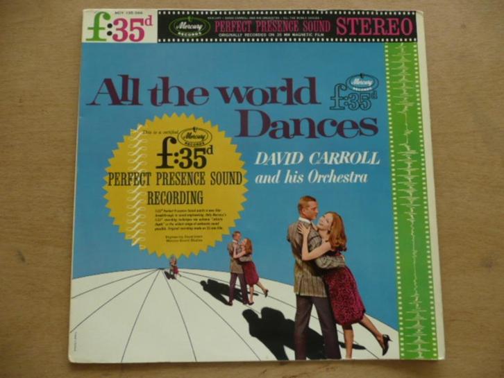 Audiofile plaat van David Carroll And His Orchestra., Cd's en Dvd's, Vinyl | Latin en Salsa, Gebruikt, 12 inch, Ophalen of Verzenden