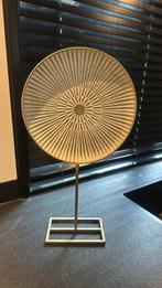 Stalen ornament of voet goud/wit new 55 cm hoog new, Ophalen of Verzenden, Zo goed als nieuw