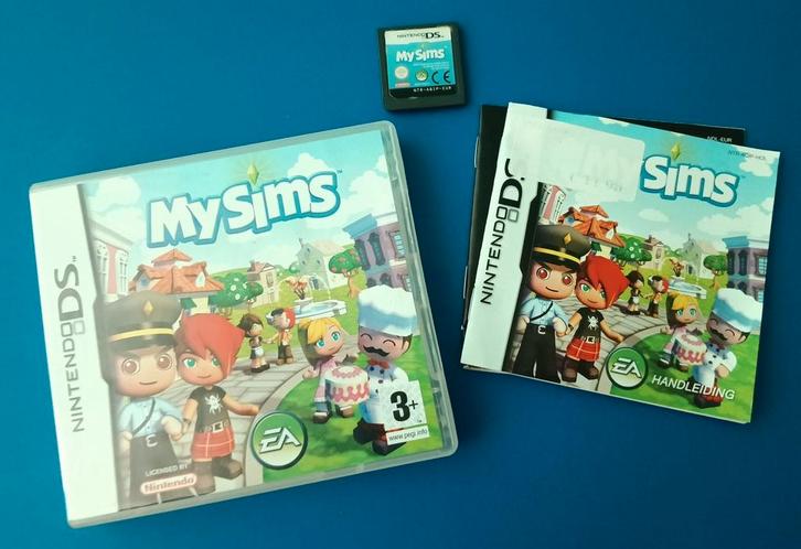 My Sims Nintendo DS - Compleet met Handleiding, Spelcomputers en Games, Games | Nintendo DS, Gebruikt, Simulatie, 1 speler, Vanaf 3 jaar