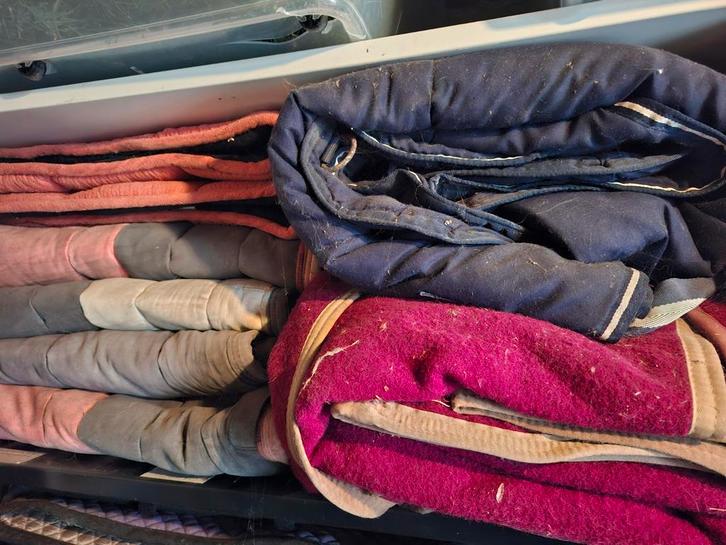 Hele hoop dekjes en dekens, Dieren en Toebehoren, Paarden en Pony's | Dekens en Dekjes, Ophalen of Verzenden