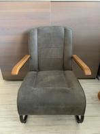 Fauteuil Ivar, Antraciet, Leen Bakker (eventueel 2 stuks), Huis en Inrichting, Fauteuils, Ophalen, Metaal, 75 tot 100 cm, 50 tot 75 cm