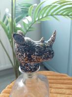 Glazen Karaf met Neushoorn Dop, Ophalen, Overige kleuren, Minder dan 50 cm, Glas