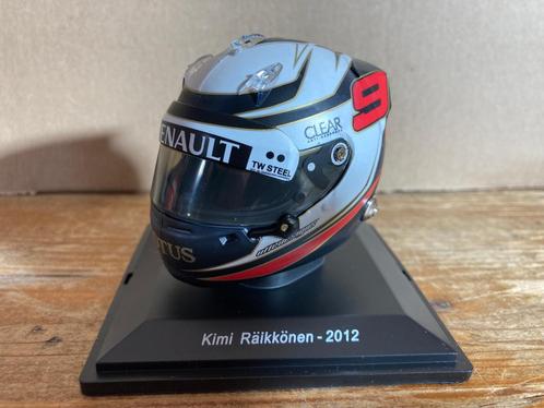 ✅ Kimi Räikkönen 2012 helm 1:5 Spark Lotus F1 team Renault, Verzamelen, Automerken, Motoren en Formule 1, Nieuw, Formule 1, Ophalen of Verzenden