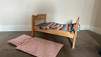 Ikea poppenbed Duktig met gehaakt dekentje, Kinderen en Baby's, Ophalen, Zo goed als nieuw, Babypop
