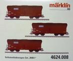Märklin 4624.008 Set (3) Kolenwagens type Fals RHB, Wisselstroom, Treinset, Nieuw, Ophalen of Verzenden
