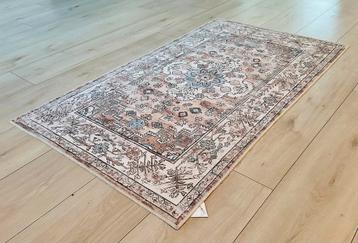 Vintage stijl vloerkleed/tapijt–150x90 cm– prachtige kleuren beschikbaar voor biedingen