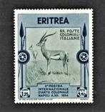 1934 1,25 lire-ERITREA, Italiaanse-kolonie, Ophalen of Verzenden, Overige landen, Postfris