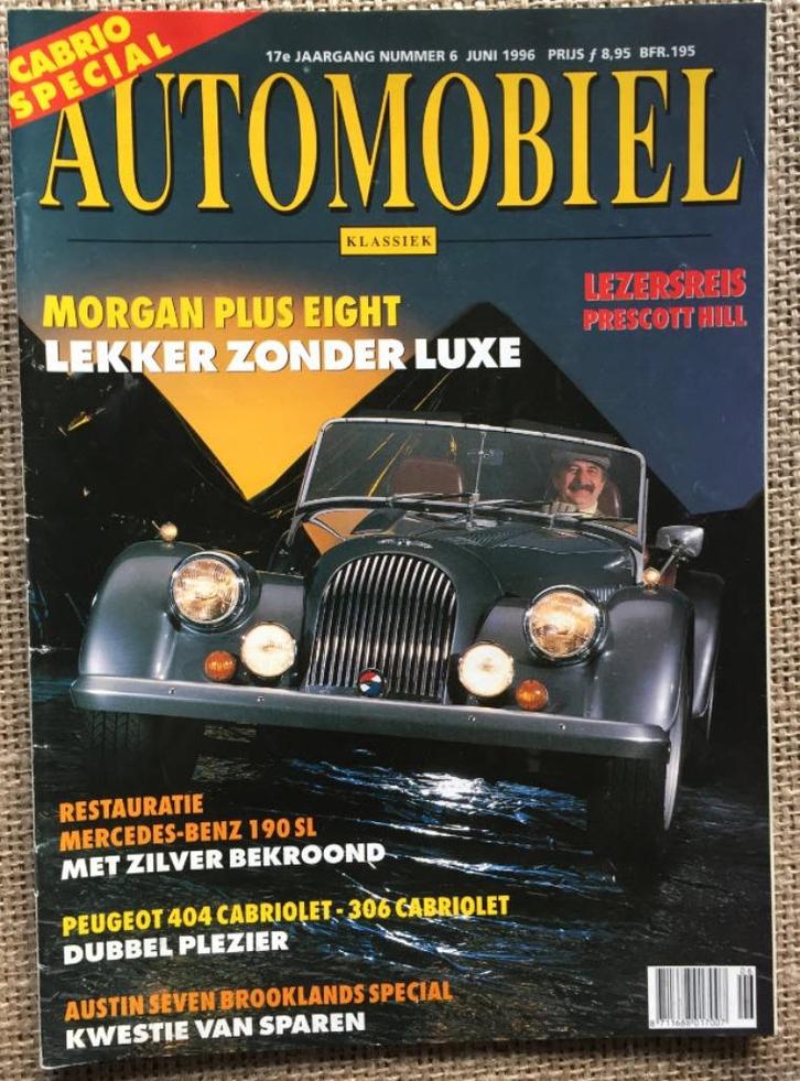 Automobiel: Mercedes 190 SL W121, Citroen DS 21 Pallas, Boeken, Auto's | Folders en Tijdschriften, Gelezen, Algemeen, Ophalen of Verzenden
