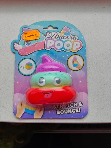 Unicorn Poop Stretch & Bounce Speelgoed beschikbaar voor biedingen