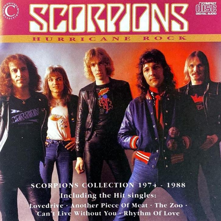 Scorpions - Hurricane rock  Originele CD Nieuw, Cd's en Dvd's, Cd's | Hardrock en Metal, Nieuw in verpakking, Ophalen of Verzenden