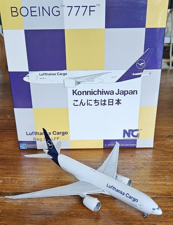 Lufthansa Cargo B777F  1:400 NG Models, Verzamelen, Luchtvaart en Vliegtuigspotten, Zo goed als nieuw, Schaalmodel, Ophalen of Verzenden