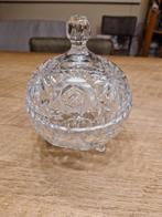 Bonbonnière Kristal - Puntje licht beschadigd, Ophalen of Verzenden