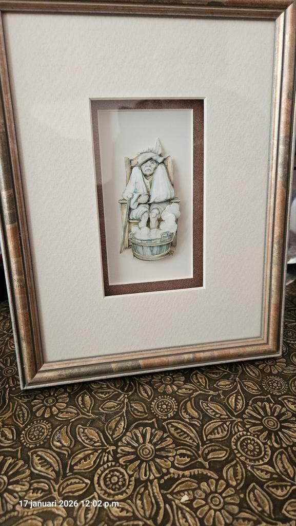 Anton Pieck Reliefwerk Kunstwerken, Antiek en Kunst, Kunst | Tekeningen en Foto's, Ophalen of Verzenden