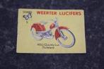 lucifermerk   BROMFIETS  NSU  quickly luxe, Ophalen of Verzenden, Gebruikt, Luciferdoosjes of -merken