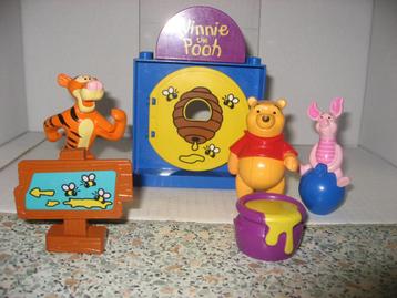 Duplo Winnie de poeh, Teigetje en Knoretje beschikbaar voor biedingen