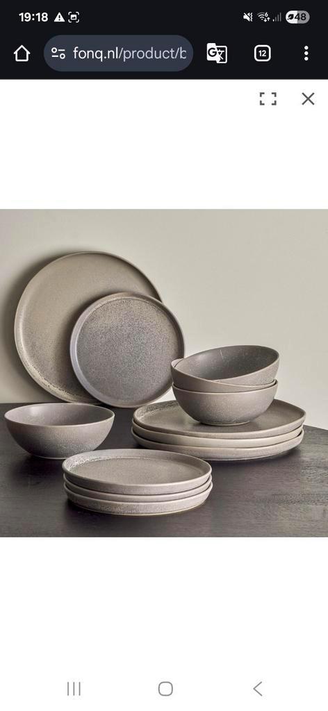Serviesset Bloomingville, Huis en Inrichting, Keuken | Servies, Zo goed als nieuw, Compleet servies, Overige stijlen, Ophalen