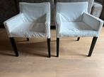 GRATIS 2 stoelen van de IKEA met afneembare hoes, Ophalen, Overige materialen, Gebruikt, Twee