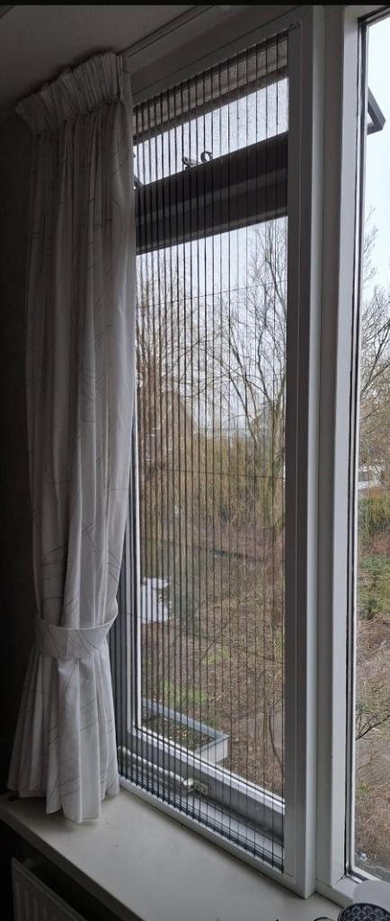 Plissé raam of deur hor, Doe-het-zelf en Verbouw, Deuren en Horren, Zo goed als nieuw, Hordeur, Minder dan 200 cm, 80 tot 100 cm