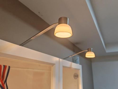 IKEA Lindshult kastlampen (3x) - met Ansluta LED-driver, Huis en Inrichting, Lampen | Spots, Zo goed als nieuw, Metaal of Aluminium