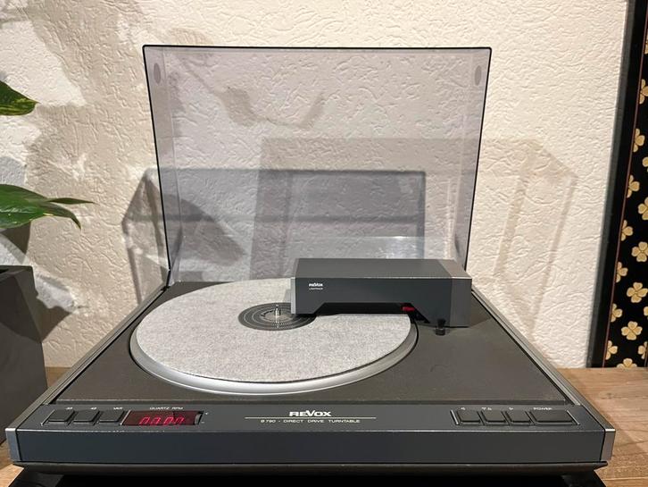 Revox B-790 draaitafel met zeer goed Dynavector 20A2 element, Audio, Tv en Foto, Platenspelers, Gebruikt, Platenspeler, Overige merken