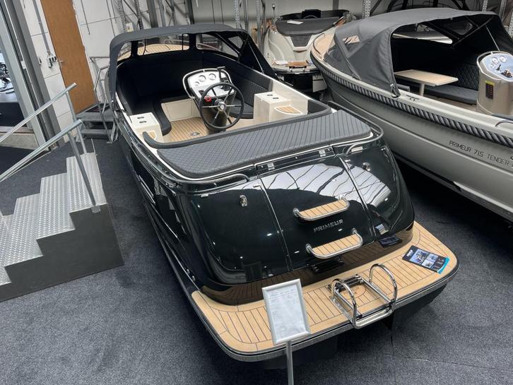 Primeur 710 Tender + 60pk Honda, Watersport en Boten, Sloepen, Gebruikt, 6 meter of meer, Buitenboordmotor, Benzine, Polyester