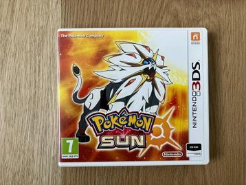 Nintendo 3DS Pokemon Sun origineel/compleet in hoes