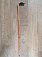 3-delige wandelstok met messing handvat., Ophalen of Verzenden, Gebruikt