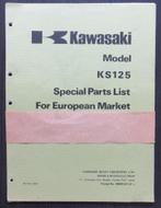 Originele Kawasaki KS125 Special Parts List - 1974, Motoren, Handleidingen en Instructieboekjes, Kawasaki