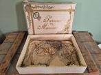 Mooie oude Franse bruidskroon van was corsage incl doos, Ophalen of Verzenden