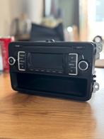 VW 1 DIN autoradio met opbergvak, Auto diversen, Autoradio's, Ophalen, Zo goed als nieuw