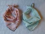 Baby sjaaltje/halsdoekje/bandana, roze, mindgroen,zijdezacht, Ophalen of Verzenden, Nieuw, Jongetje of Meisje