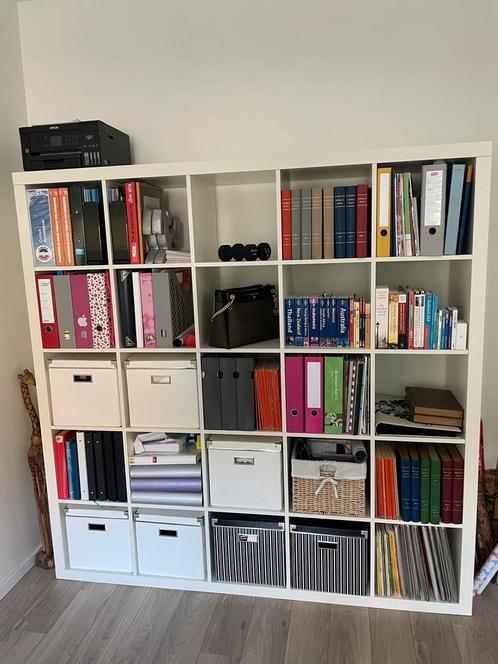 IKEA Boekenkast Wit, Huis en Inrichting, Kasten | Boekenkasten, Gebruikt, 150 tot 200 cm, 200 cm of meer, 25 tot 50 cm, Met lade(s)