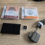 nintendo ds lite met 2 spellen, Spelcomputers en Games, Spelcomputers | Nintendo DS, Zwart, Ophalen of Verzenden, DS Lite, Gebruikt