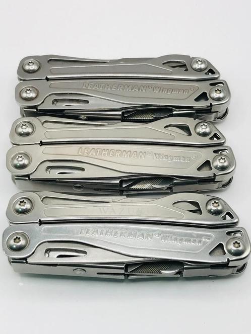 Leatherman WINGMAN 14 Tools Multitool Survival Nice USED, Caravans en Kamperen, Kampeergereedschap, Gebruikt, Ophalen of Verzenden