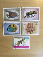 Fujeira flora en fauna, Postzegels en Munten, Ophalen of Verzenden, Gestempeld, Dier of Natuur